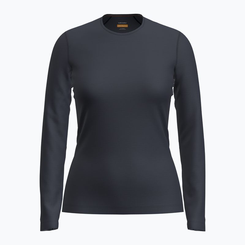 Dámske termoaktívne tričko longsleeve icebreaker 200 Oasis Crewe midnight navy