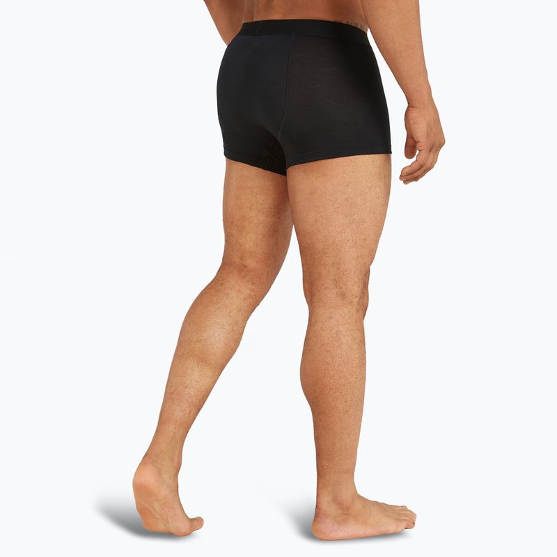 Pánske termo boxerky Icebreaker Merino 125 Cool-Lite Anatomica Trunks black 4