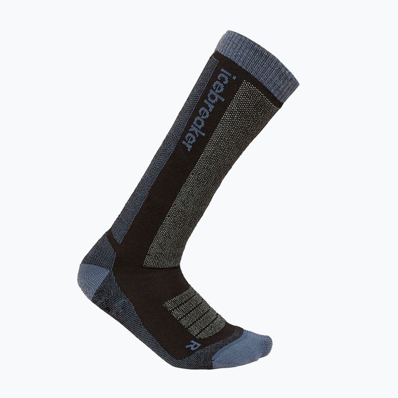 Detské ponožky icebreaker Merino Blend Ski+ Medium OTC black/dawn/graphite