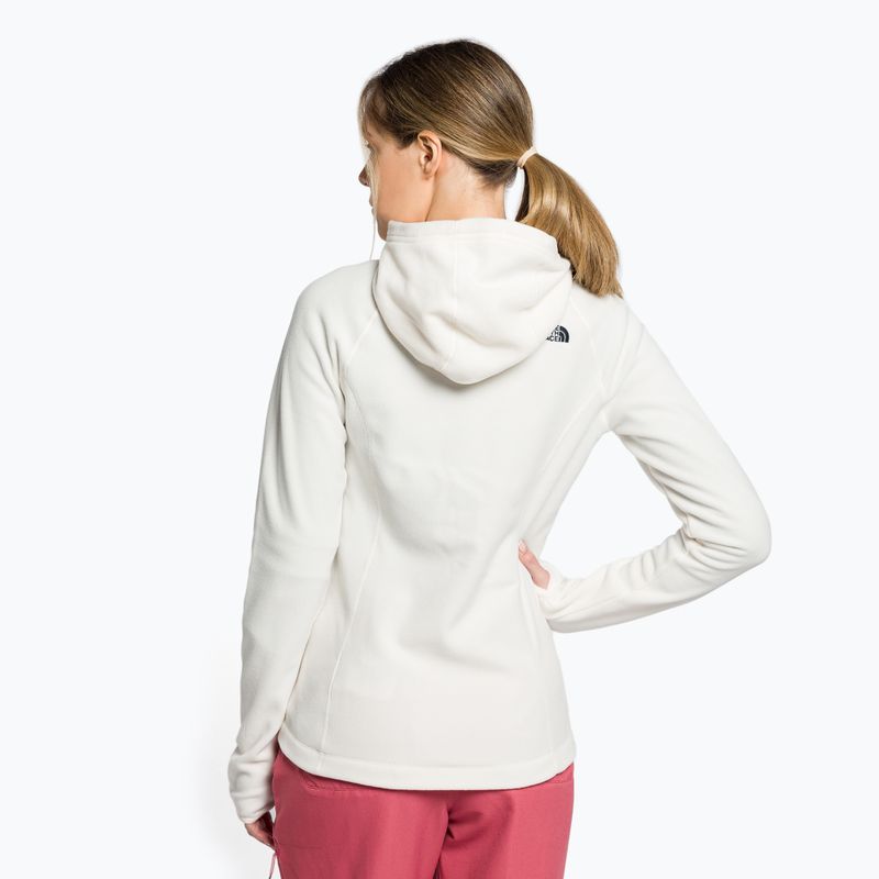 Dámska fleecová mikina The North Face Homesafe Fleece Hoodie white NF0A55HNR8R1 4