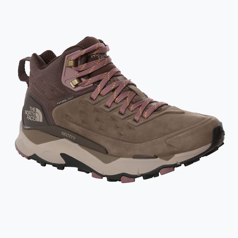 Dámske trekové topánky The North Face Vectiv Exploris Mid Futurelight Lthr brown NF0A5G3AMD01 9