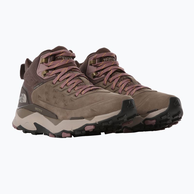 Dámske trekové topánky The North Face Vectiv Exploris Mid Futurelight Lthr brown NF0A5G3AMD01 10