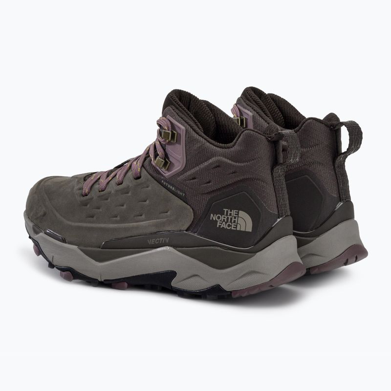 Dámske trekové topánky The North Face Vectiv Exploris Mid Futurelight Lthr brown NF0A5G3AMD01 3