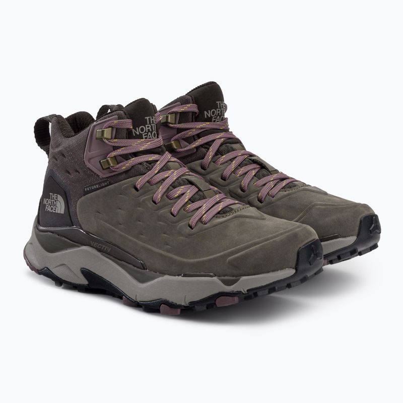 Dámske trekové topánky The North Face Vectiv Exploris Mid Futurelight Lthr brown NF0A5G3AMD01 5