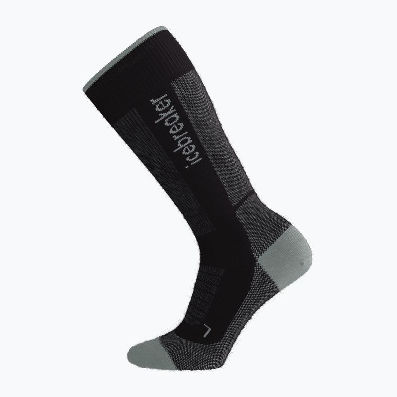 Pánske lyžiarske ponožky Icebreaker Merino Ski+ Medium OTC black/ether/graphite 2