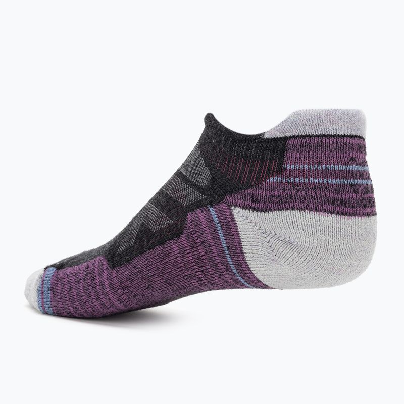 Dámske trekingové ponožky Smartwool Hike Light Cushion Low Ankle charcoal 2