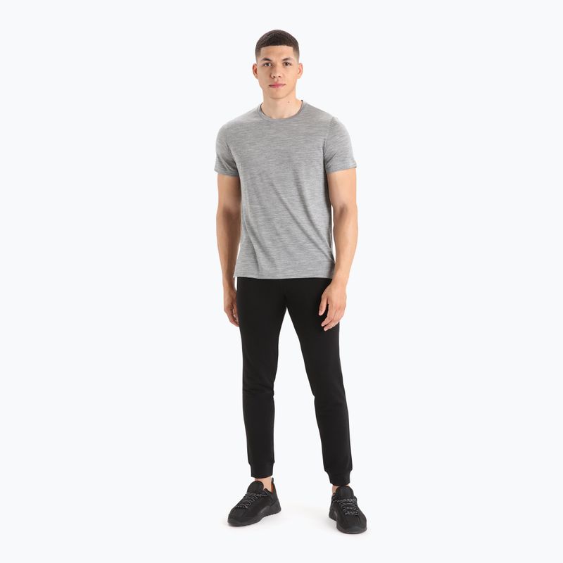 Pánske trekingové tričko Icebreaker Sphere II SS šedé IB0A56C60161 2