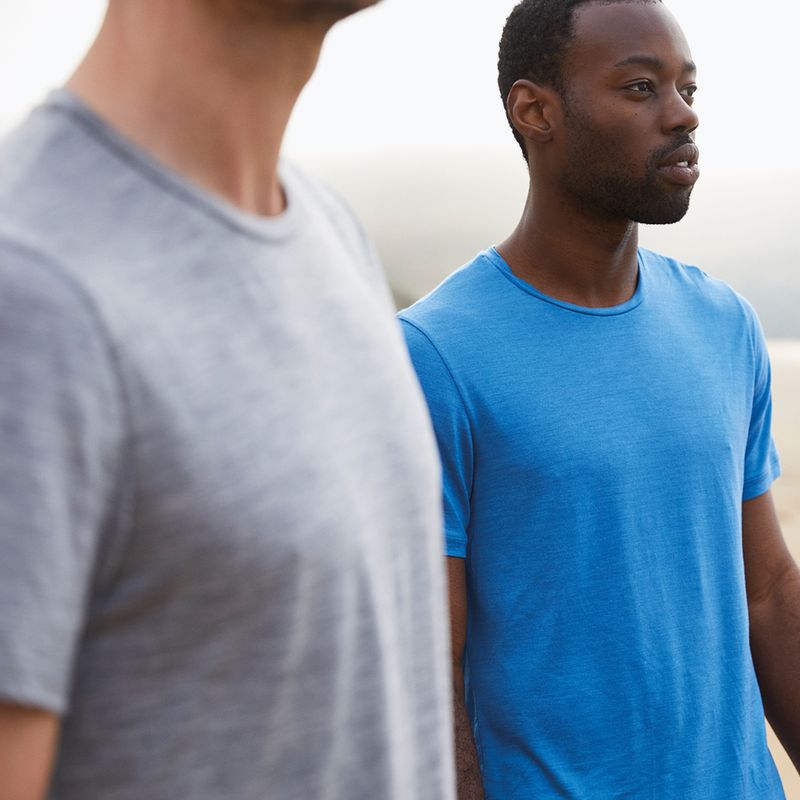 Pánske trekingové tričko Icebreaker Sphere II SS šedé IB0A56C60161 9