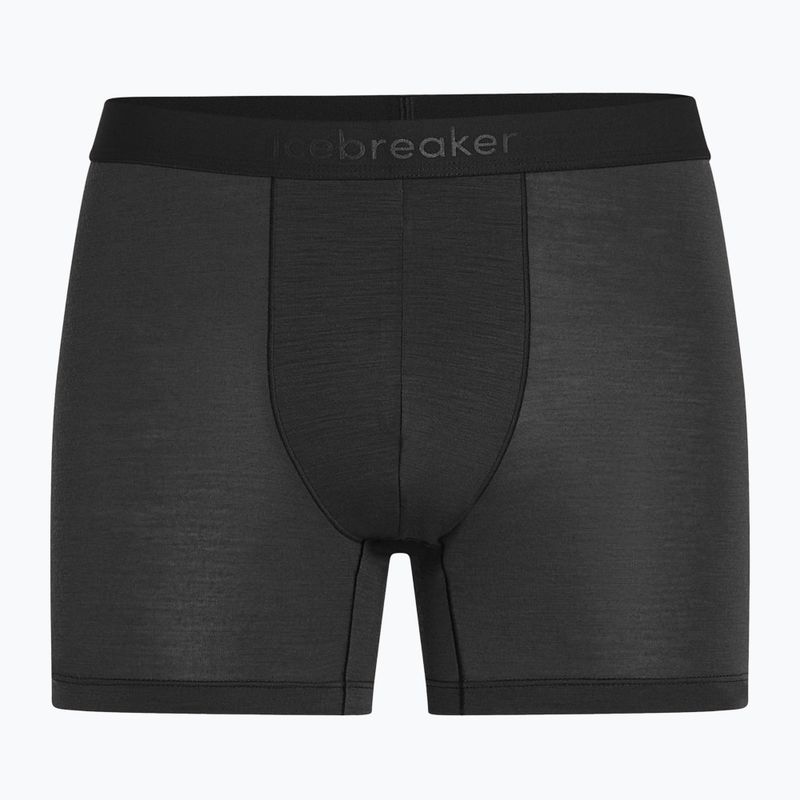 Pánske termo boxerky Icebreaker Anatomica black