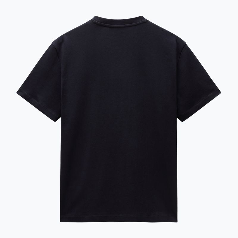 Pánske tričko Napapijri S-Box Logo T-shirt black 041 5