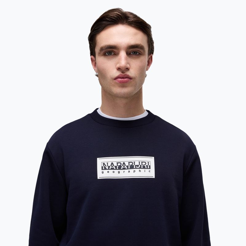 Pánska mikina Napapijri B-Box Logo C blu marine 3