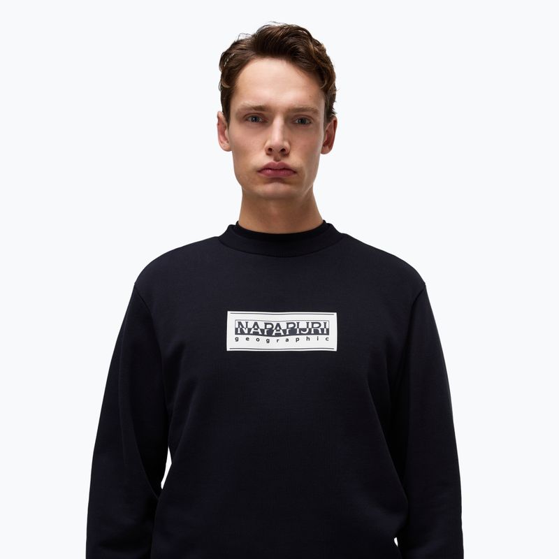 Pánska mikina Napapijri B-Box Logo C black 041 3