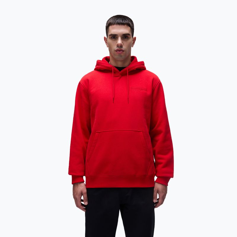 Pánska mikina Napapijri B-Kander Hooded red goji