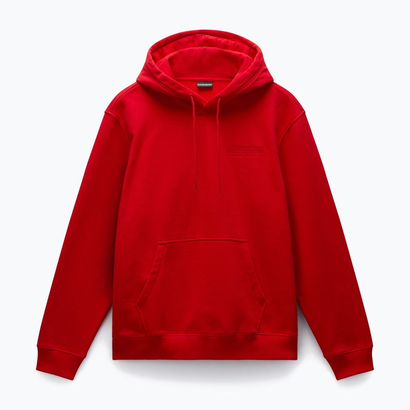 Pánska mikina Napapijri B-Kander Hooded red goji 6