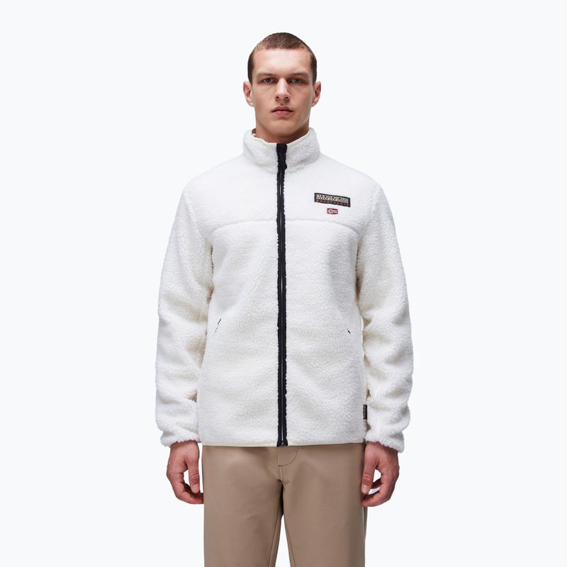 Pánska mikina Napapijri T-Tynik Full Zip beige dimity