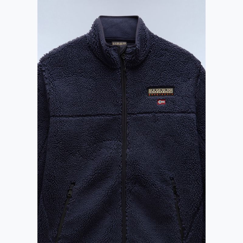 Pánska mikina Napapijri T-Tynik Full Zip blu marine 6