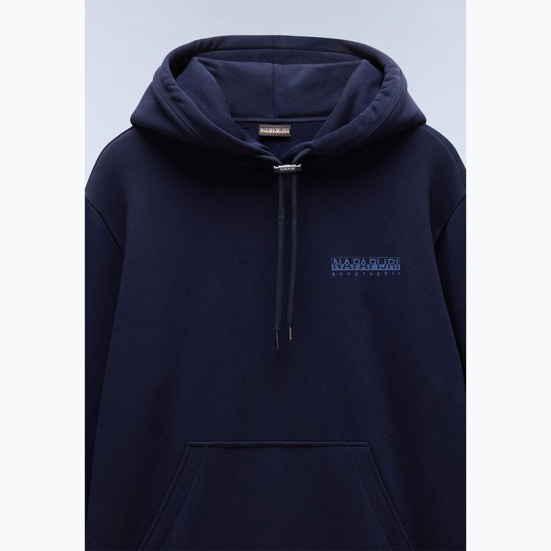 Pánska mikina Napapijri B-Albula Hooded blu marine 3