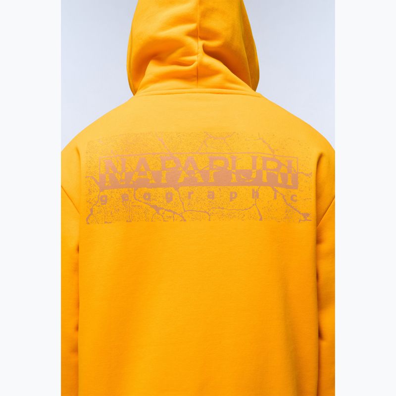 Pánska mikina Napapijri B-Albula Hooded orange marigold 5