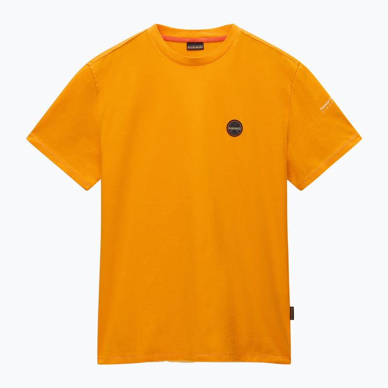 Pánske tričko Napapijri S-Badge orange marigold 5