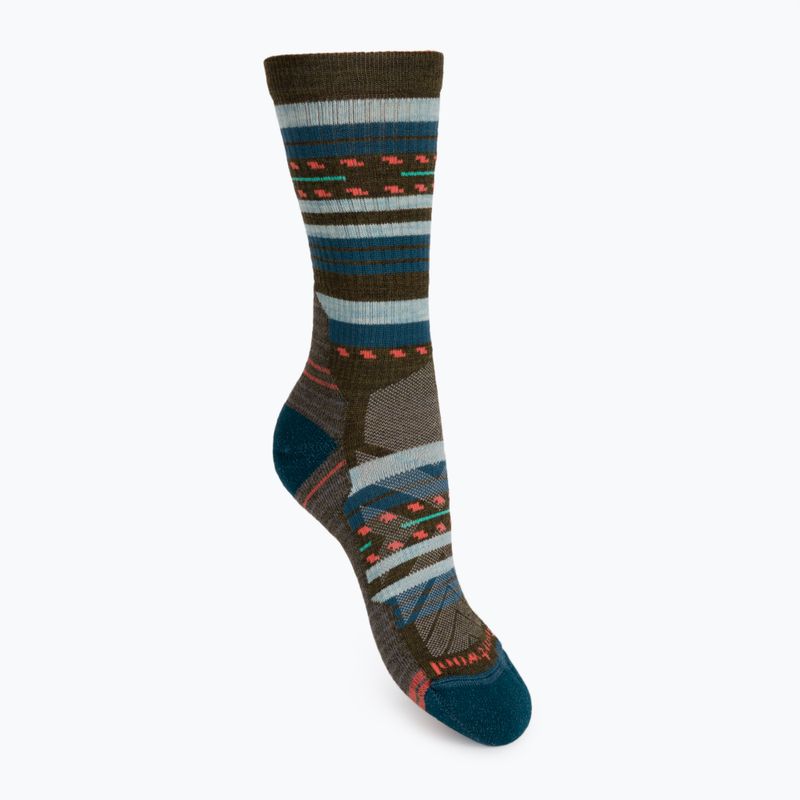 Smartwool Performance Hike Light Cushion Margarita Crew hnedé trekingové ponožky SW001586D111