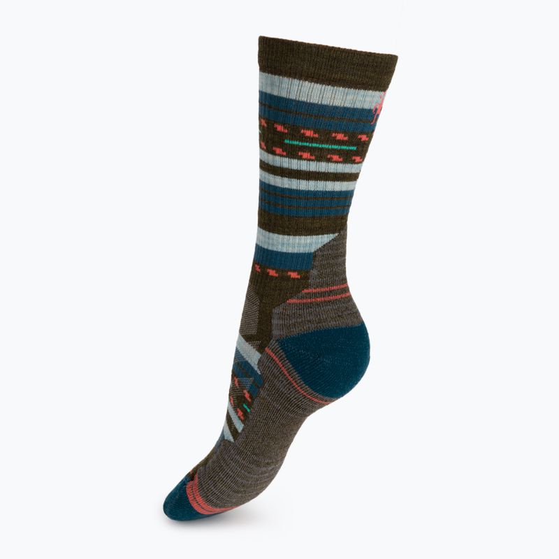 Smartwool Performance Hike Light Cushion Margarita Crew hnedé trekingové ponožky SW001586D111 2