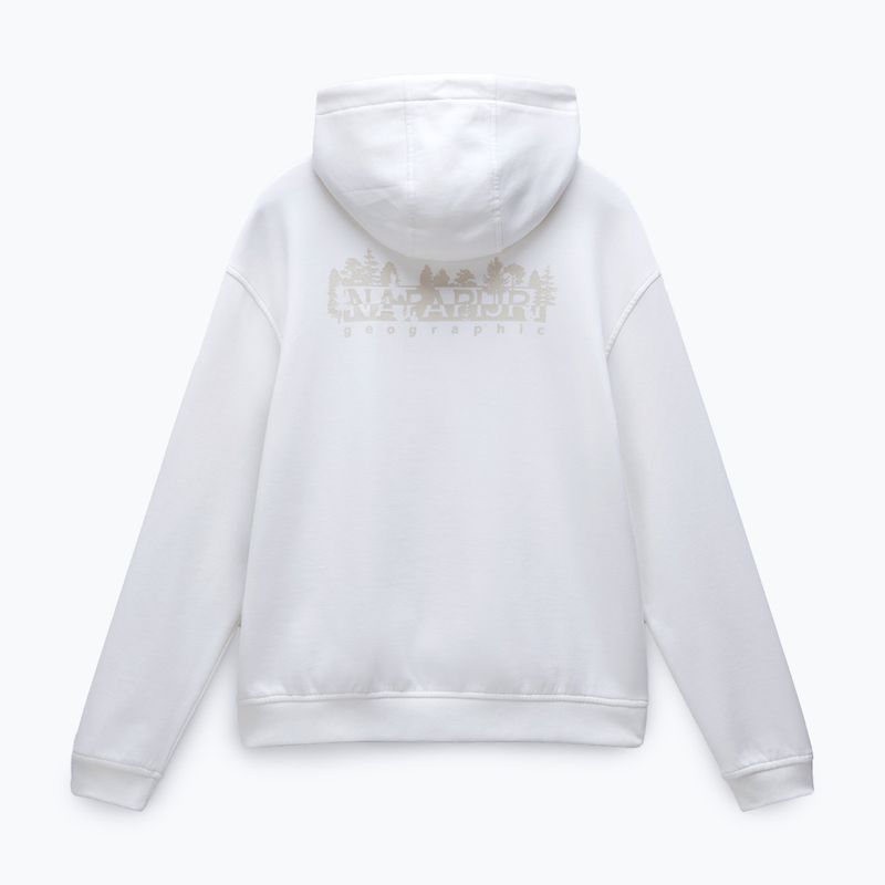 Dámska mikina Napapijri B-Blanche Hooded white heron 6