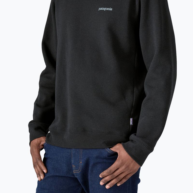 Mikina Patagonia Fitz Roy Icon Uprisal Crew ink black 7