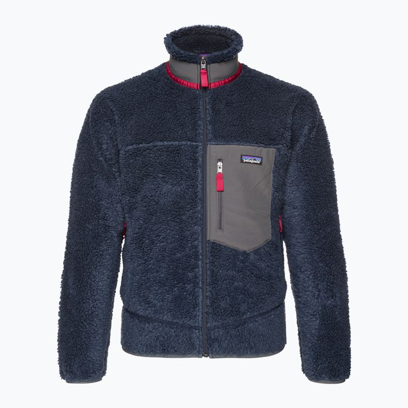 Pánska fleecová mikina Patagonia Classic Retro-X new navy w/wax red 3