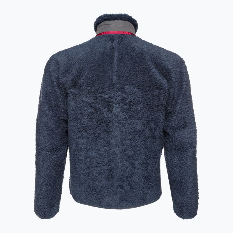 Pánska fleecová mikina Patagonia Classic Retro-X new navy w/wax red 4