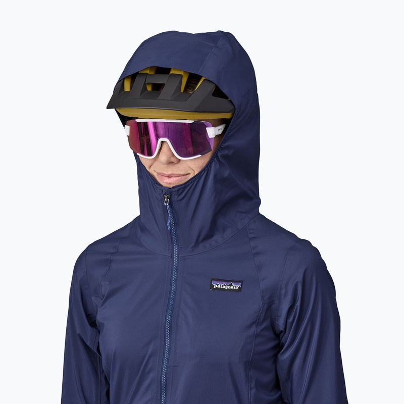 Dámska cyklistická bunda Patagonia Dirt Roamer sound blue 3