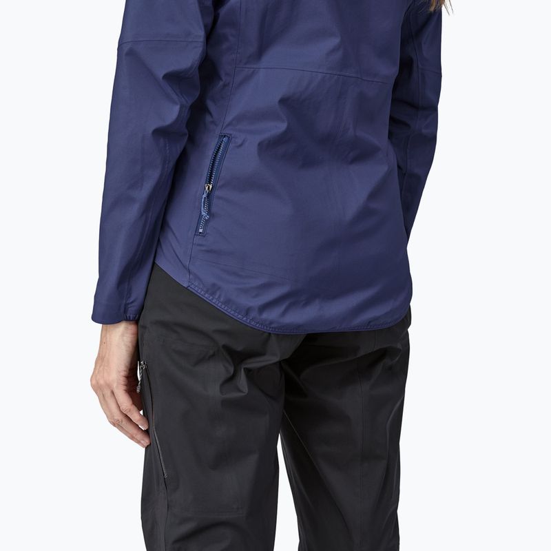 Dámska cyklistická bunda Patagonia Dirt Roamer sound blue 4