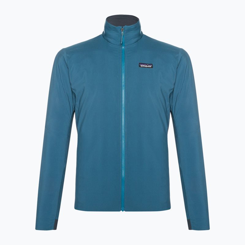 Pánska hybridná bunda Patagonia Thermal Airshed wavy blue 3