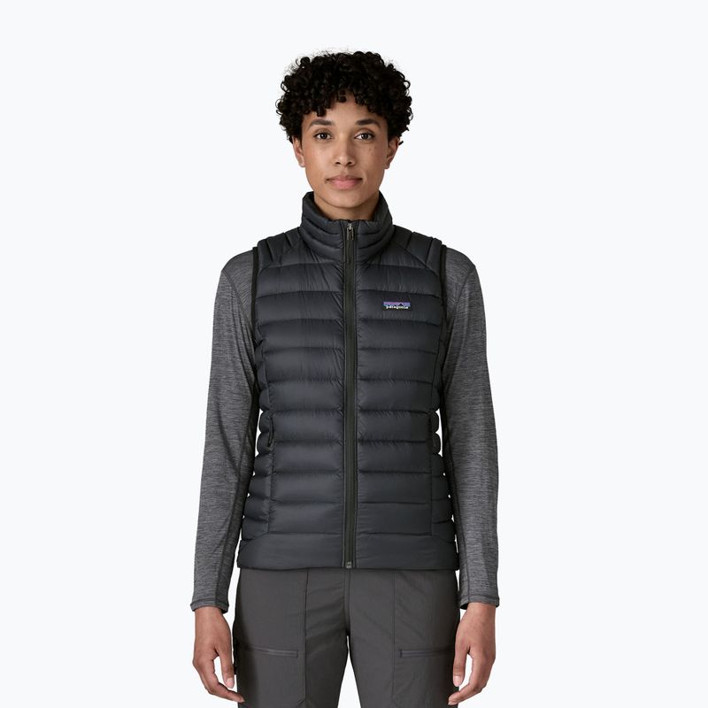 Dámsky sveter bez rukávov Patagonia Down Sweater black