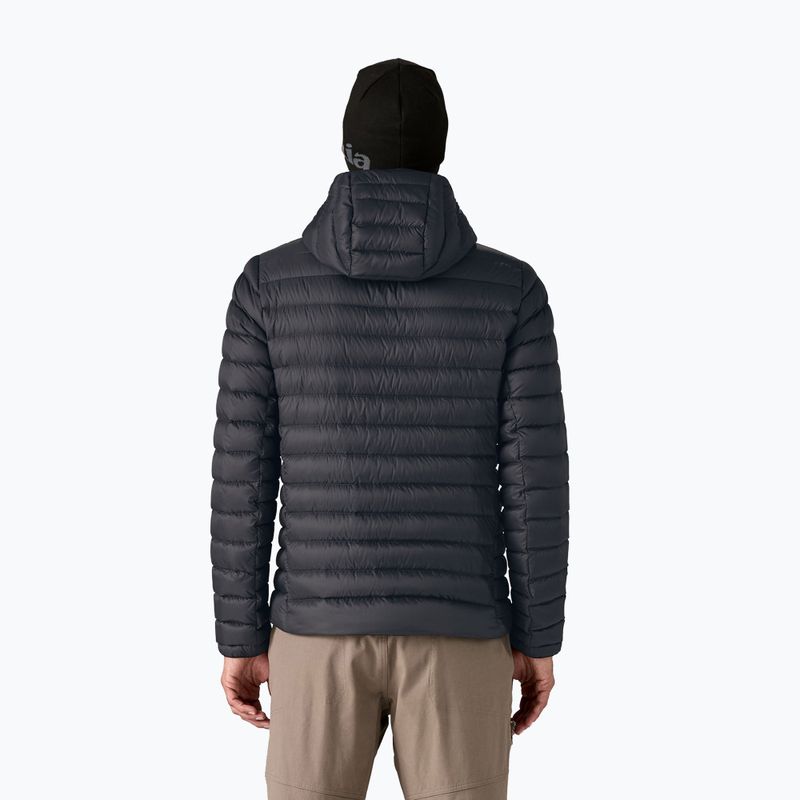 Pánska páperová bunda  Patagonia Down Sweater Hoody black 3