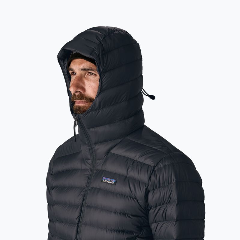 Pánska páperová bunda  Patagonia Down Sweater Hoody black 4