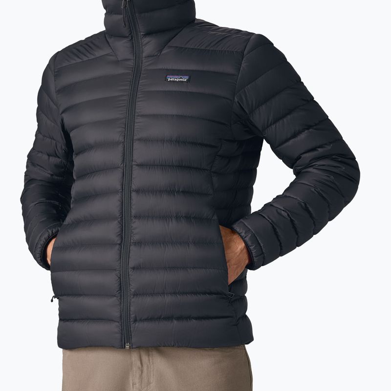 Pánska páperová bunda  Patagonia Down Sweater Hoody black 5