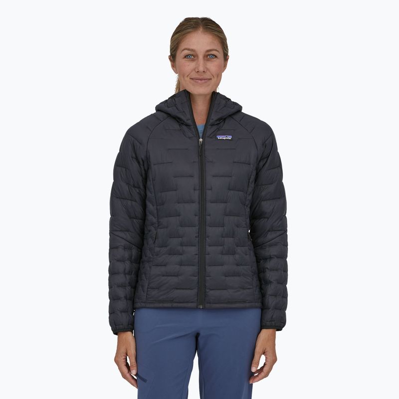 Dámska zateplená bunda Patagonia Micro Puff Hoody black