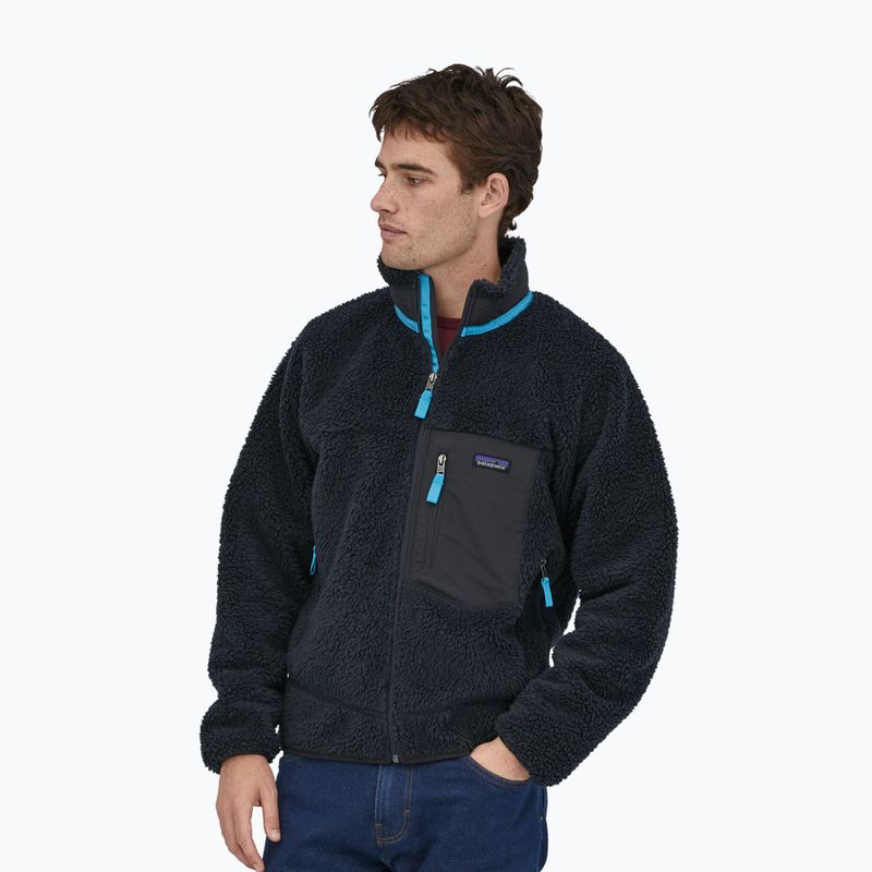 Pánska fleecová mikina Patagonia Classic Retro-X pitch blue