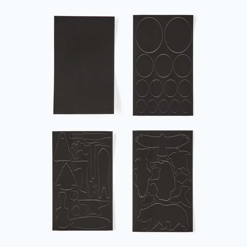 Súprava nášiviek Patagonia Worn Wear Patch Kit black 3