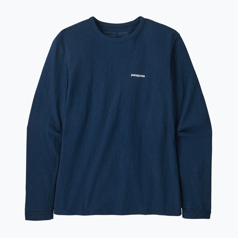 Dámske trekingové tričko Patagonia P-6 Logo Responsibili-Tee LS tidepool blue 8