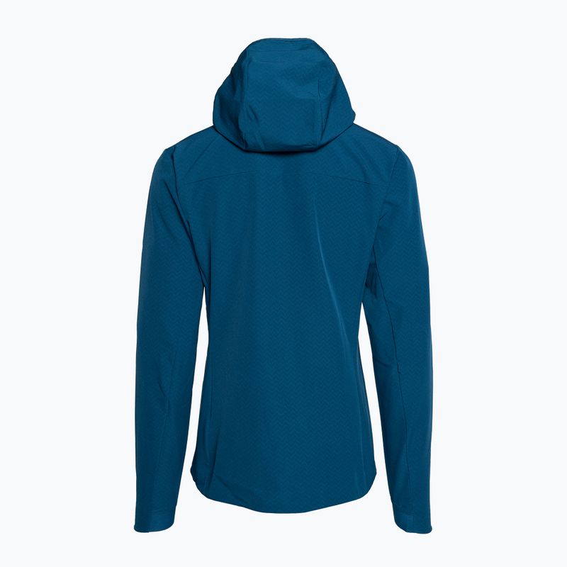 Dámska softshellová bunda Patagonia R1 CrossStrata Hoody lagom blue 11