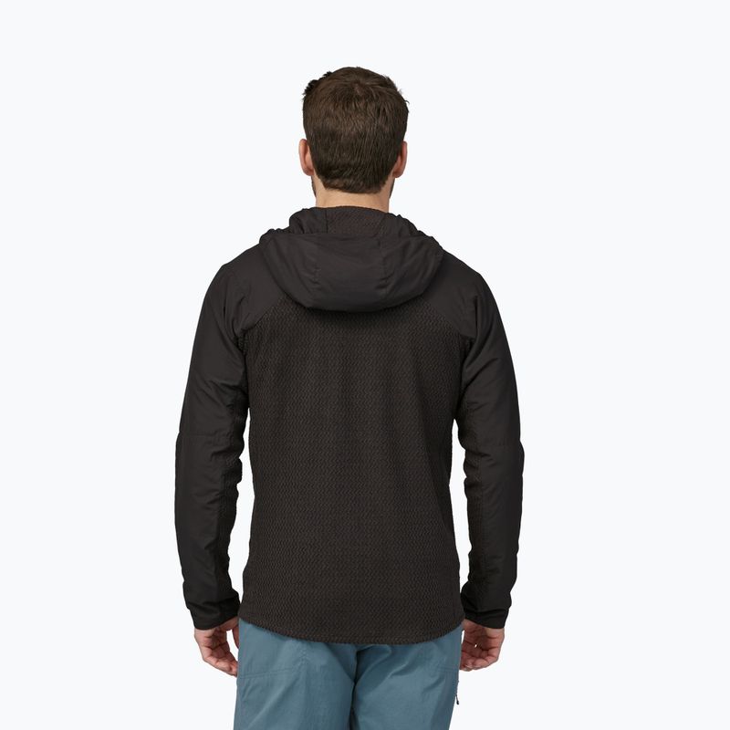 Pánska hybridná bunda Patagonia Nano-Air Light Hybrid Hoody black 3