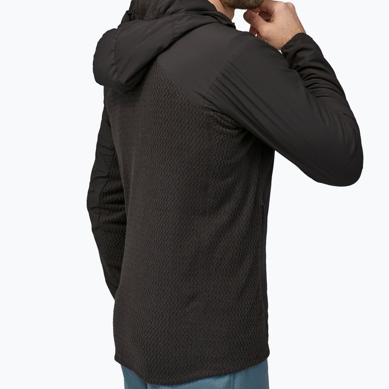 Pánska hybridná bunda Patagonia Nano-Air Light Hybrid Hoody black 4