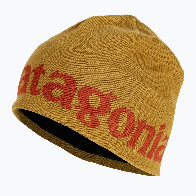 Patagonia Beanie logo belwe / cosmic gold trekingová čiapka 3