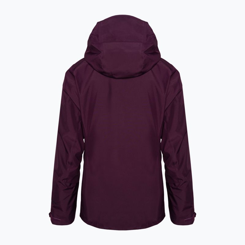 Dámska bunda do dažďa Patagonia Triolet night plum 2