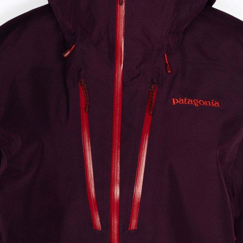 Dámska bunda do dažďa Patagonia Triolet night plum 3