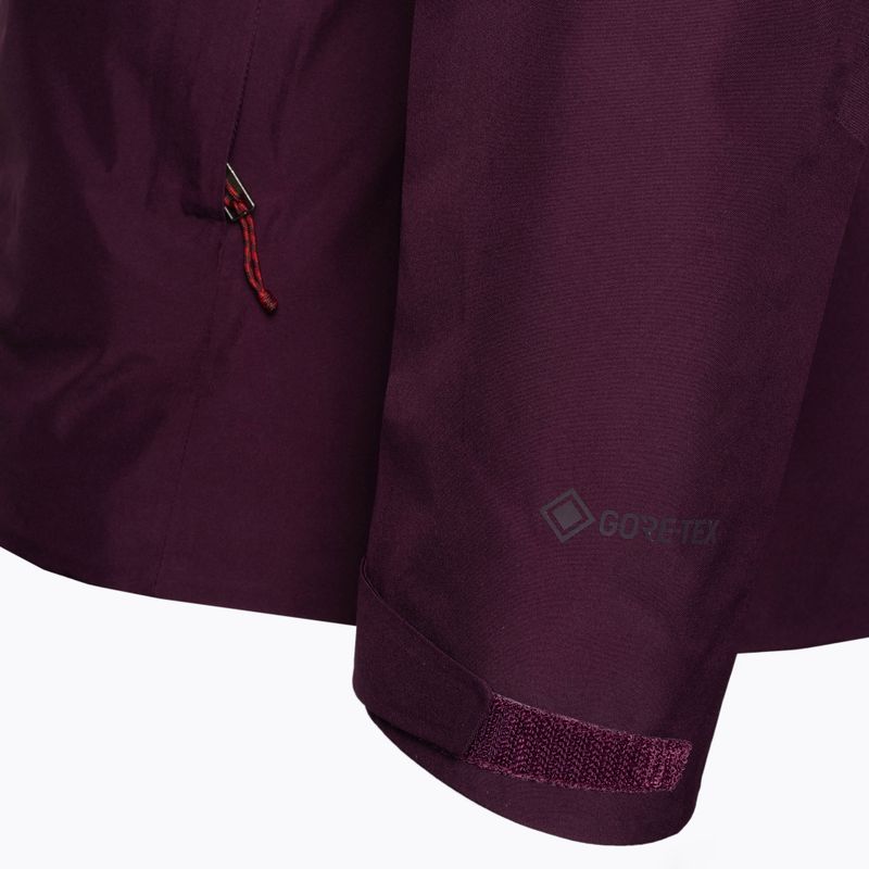 Dámska bunda do dažďa Patagonia Triolet night plum 4