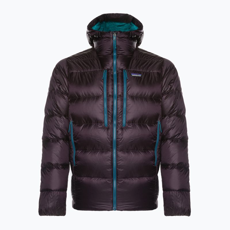 Pánska bunda Patagonia Fitz Roy Down Hoody obsidian plum