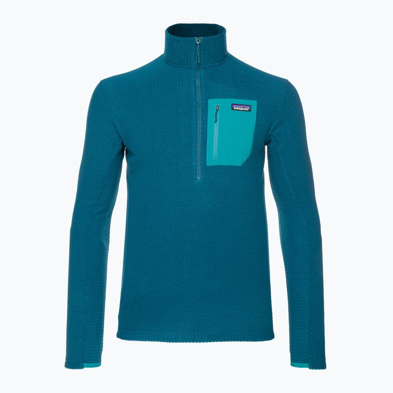 Pánska fleecová mikina Patagonia R1 Air Zip Neck lagom blue 3