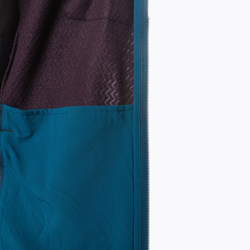 Patagonia R1 Air Full-Zip obsidian plum pánska trekingová mikina 7